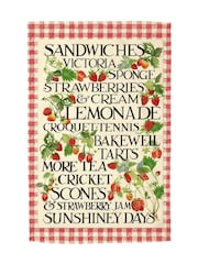 Emma Bridgewater Strawberries & Gingham Tea Towel - Bild 1 von 1