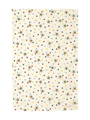 Emma Bridgewater Yellow Bumblebee & Small Polka Dot Tea Towel - Image 1 of 1