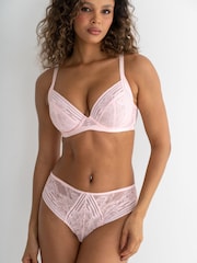 Pour Moi Pink Plunge Taylor Lace Bras - Image 2 of 4