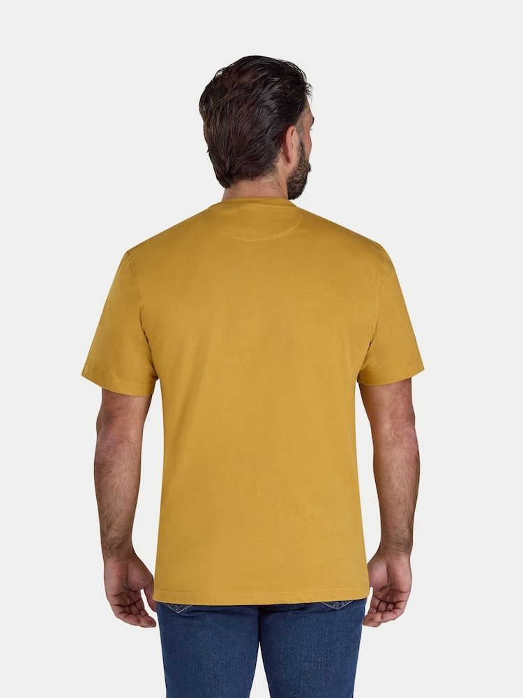Raging Bull Yellow Mountain Adventures T-Shirt - Image 2 of 4 Raging Bull Yellow Mountain Adventures T-Shirt - Image 2 of 4