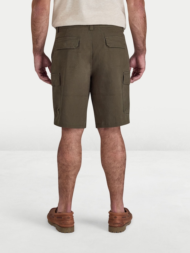 Raging Bull Green Classic Chino Shorts - Image 2 of 4