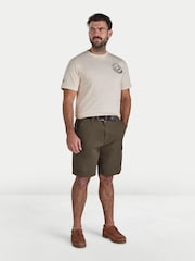 Raging Bull Green Classic Chino Shorts - Image 3 of 4