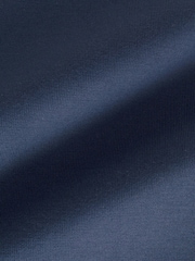 John Smedley Blue Adrian Short Sleeve Knitted Polo Shirt - Image 7 of 7