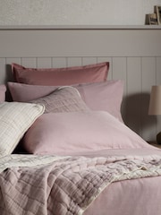 Secret Linen Store Vintage Rose Henry Brushed 100% Cotton Pillowcase - Image 1 of 4