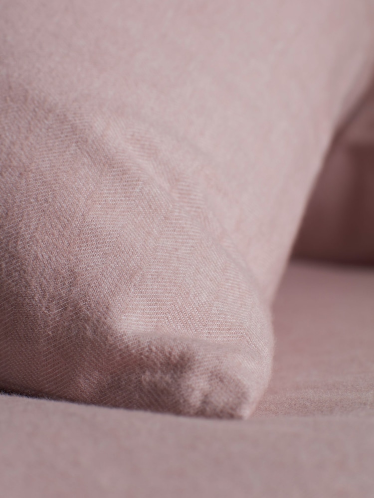 Secret Linen Store Vintage Rose Henry Brushed 100% Cotton Pillowcase - Image 2 of 4