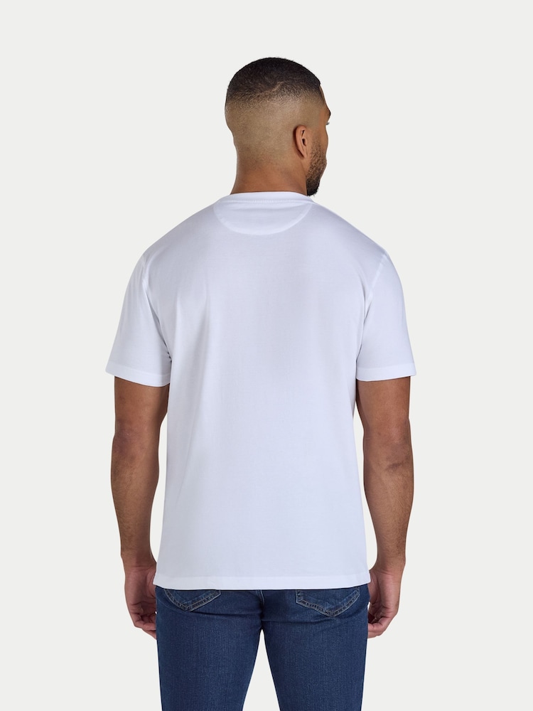 Raging Bull White Bully T-Shirt - Image 2 of 4 Raging Bull White Bully T-Shirt - Image 2 of 4