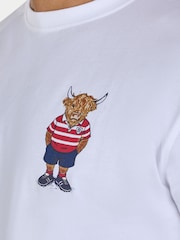 Raging Bull White Bully T-Shirt - Image 4 of 4