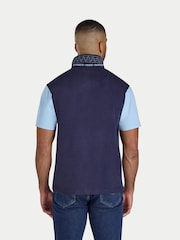 Raging Bull Cut & Sew Blue Rugby Shirt - Image 2 of 5