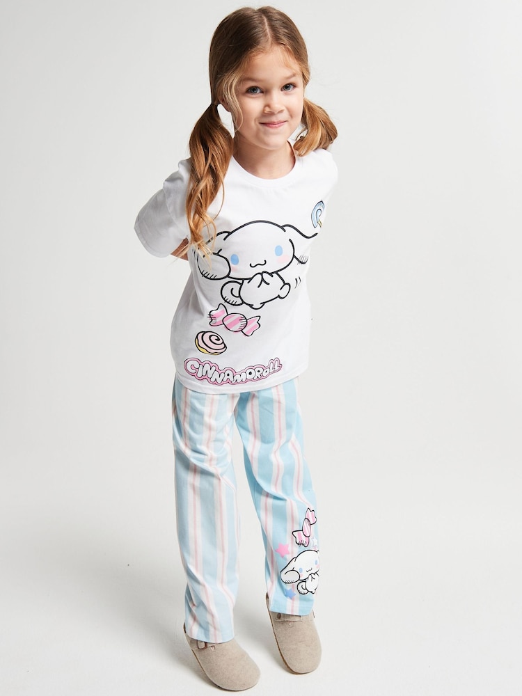 Brand Threads Blue Cinnamoroll Long Leg Pyjamas Set - Image 1 of 6