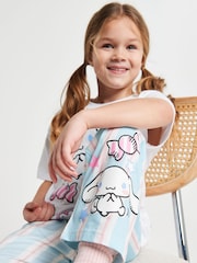 Brand Threads Blue Cinnamoroll Long Leg Pyjamas Set - Image 5 of 6