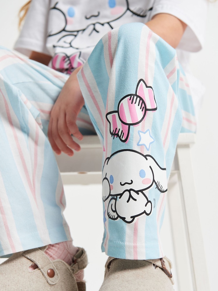 Brand Threads Blue Cinnamoroll Long Leg Pyjamas Set - Image 6 of 6