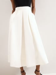 Phase Eight Black Perla Satin Dress - Image 5 of 7