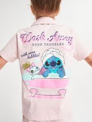 Brand Threads Lilo & Stitch Short Pyjamas Set - صورة 6 من 6