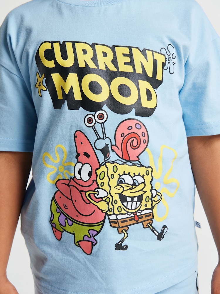 Brand Threads Sponge Bob Short Sleeve Pyjamas Set - Bild 6 von 6