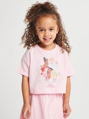 Brand Threads Pink Disney Princess T-Shirt & Tulle Skirt Set - Image 4 of 6