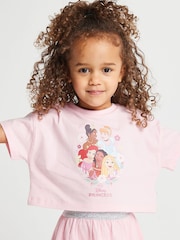 Brand Threads Pink Disney Princess T-Shirt & Tulle Skirt Set - Image 6 of 6