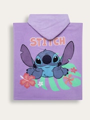 Brand Threads Purple Lilo & Stitch Swim Poncho - Image 2 of 4