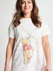 Brand Threads Cream Winnie the Pooh Nightie - Image 3 of 5