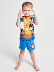 Brand Threads Blue Toy Story Short Pyjamas Set 2 pack - Image 3 of 7