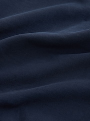 Navy Soft Touch Half Zip Neck Sweat Top (3mths-7yrs) - Image 6 of 7