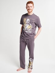 Brand Threads Grey Mandalorian Pyjamas Set - Image 1 of 6