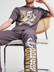 Brand Threads Grey Mandalorian Pyjamas Set - Image 3 of 6