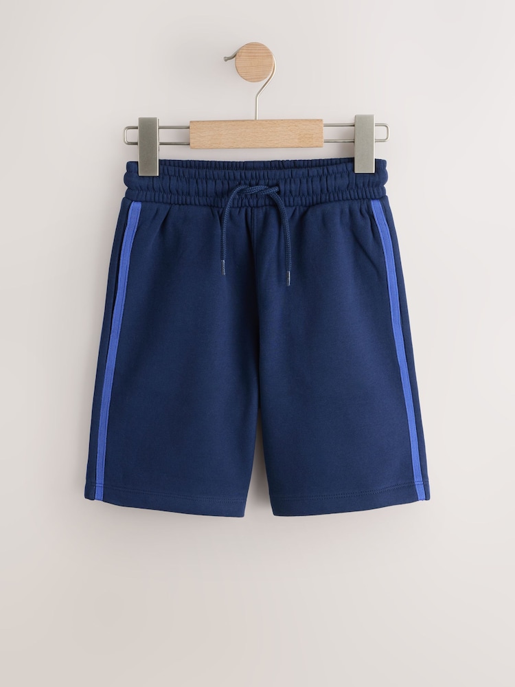 Navy Shorts Side Stripe Shorts (3-16yrs) - Image 1 of 4