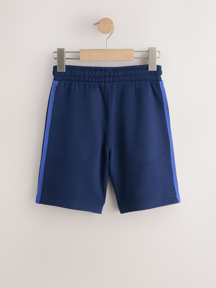 Navy Shorts Side Stripe Shorts (3-16yrs) - Image 2 of 4
