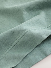 smALLSAINTS Green Tierra Oversized Crew Neck Logo T-Shirt - Image 7 of 8