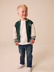 Green Jersey Bomber Jacket (3mths-7yrs) - Image 2 of 4
