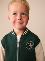 Green Jersey Bomber Jacket (3mths-7yrs) - Image 4 of 4