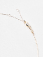 Oliver Bonas Silver & Gold Tone Callie Heart Pendant Necklace - Image 2 of 4