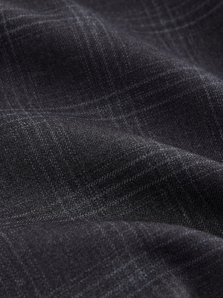 Grey Check Barrel Trousers - Image 7 of 7