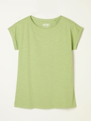 FatFace Ivy Light Green T-Shirt - Image 7 of 7