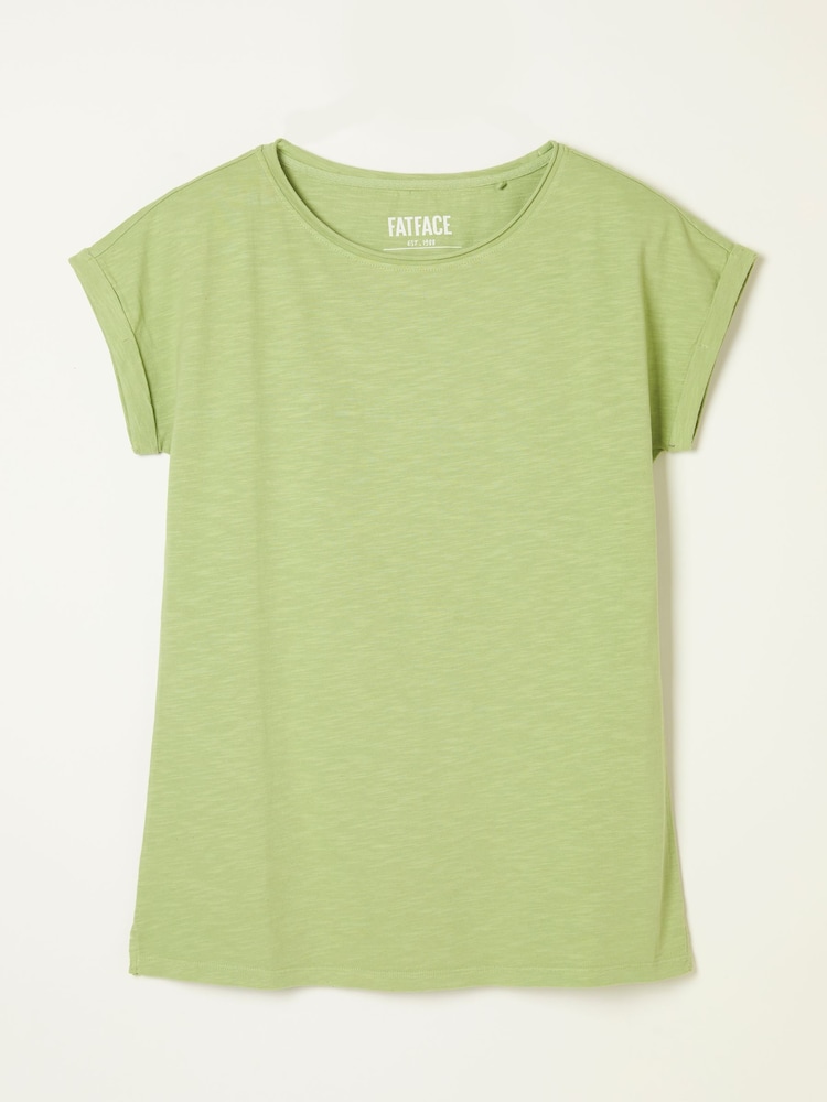 FatFace Ivy Light Green T-Shirt - Image 7 of 7