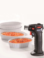 GEFU White CARMELLO Creme Brulee Set - Image 4 of 6