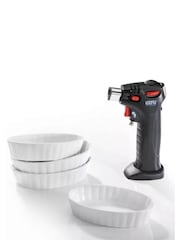 GEFU White CARMELLO Creme Brulee Set - Image 6 of 6