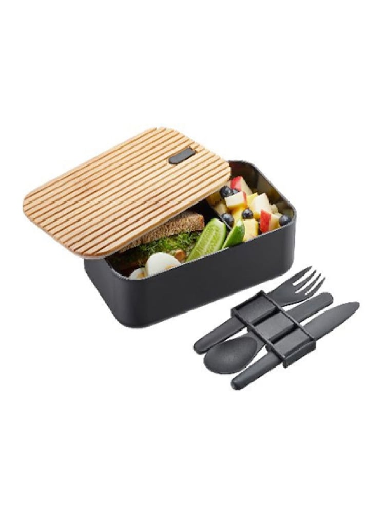 GEFU Black Or Brown Enviro Lunch Box - Image 1 of 5 GEFU Black Or Brown Enviro Lunch Box - Image 1 of 5