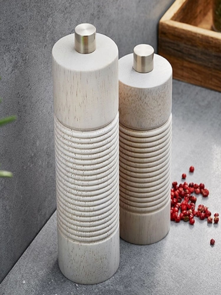 GEFU White Tedoro Medium Salt Or Pepper Mill - Image 2 of 2