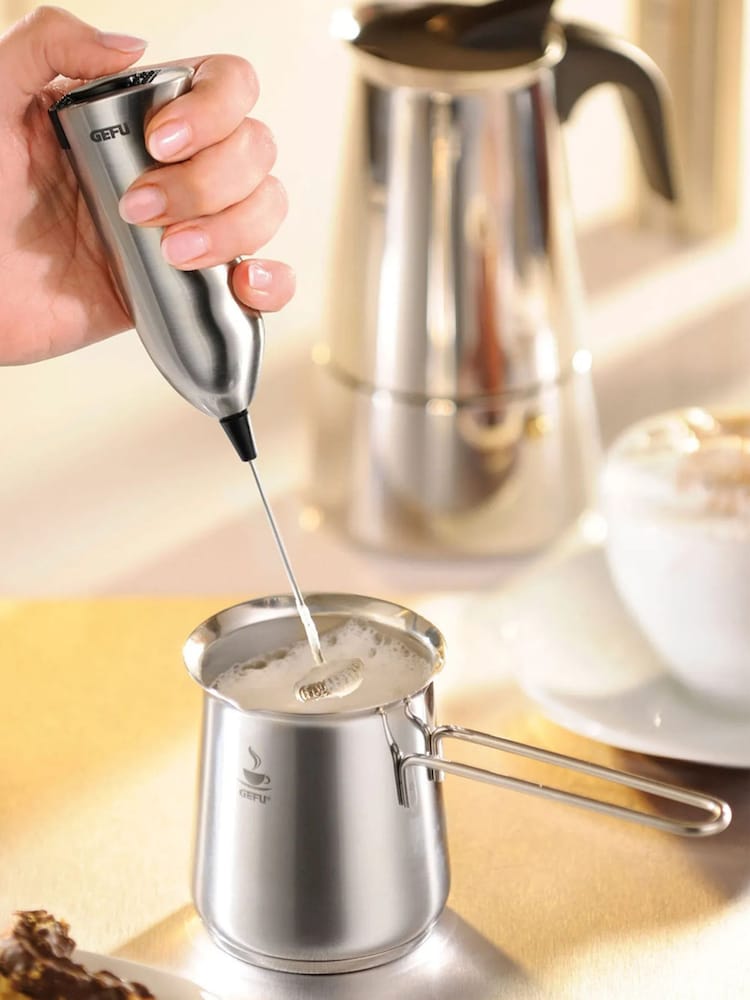 GEFU Silver Claudio Frothing Jug - Image 2 of 3