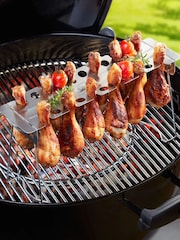 GEFU Silver BBQ Chicken Leg Rack - Image 1 of 2
