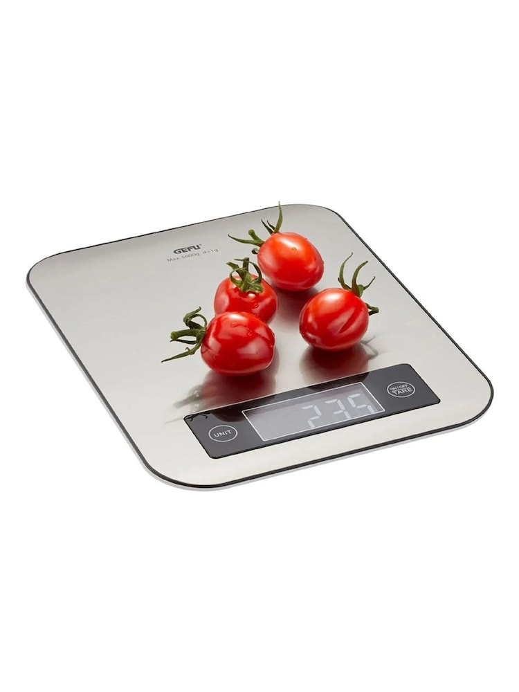 GEFU Black or Silver Score Kitchen Scales - Image 1 of 5 GEFU Black or Silver Score Kitchen Scales - Image 1 of 5