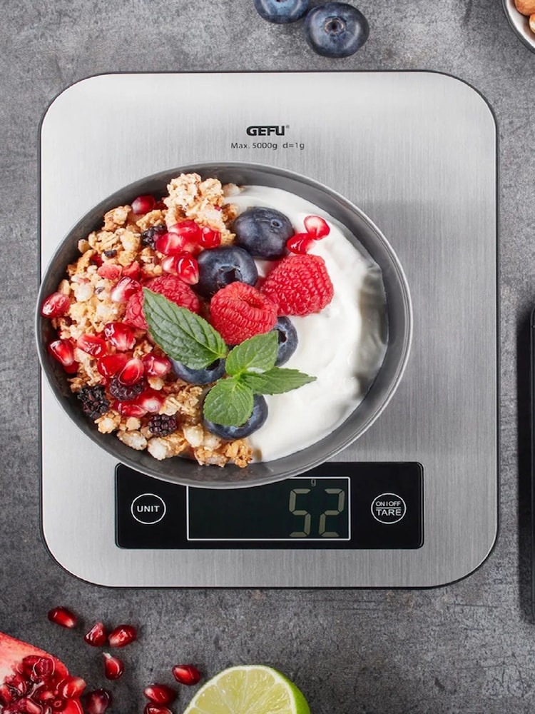 GEFU Black or Silver Score Kitchen Scales - Image 2 of 5 GEFU Black or Silver Score Kitchen Scales - Image 2 of 5