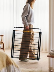 Joseph Joseph Black AirFrame™ Max 3 Tier Clothes Airer - Image 3 of 5