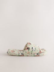 Multi/Green Dog Slider Slippers - Image 6 of 8