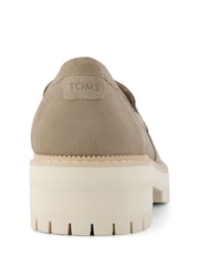 TOMS Brown Cara Loafers - Image 2 of 2