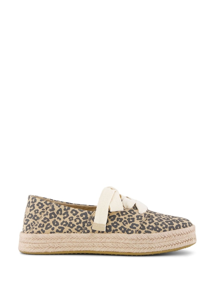 TOMS Animal Carolina Lace Up Espadrilles - Image 2 of 5