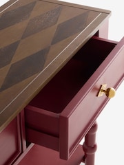 Rockett St George Brick Red Emporium Console Table - Image 10 of 10