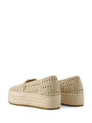 TOMS Gold Valencia Espadrilles - Image 4 of 5