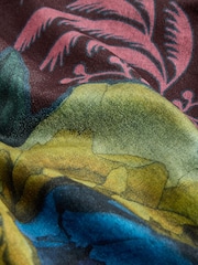 Print Velvet Wide Leg Trousers - Image 7 of 10